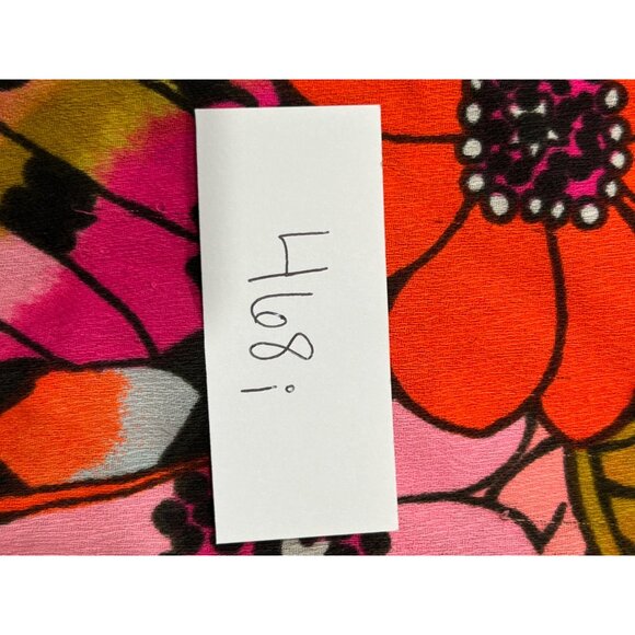 Vintage 1970s Jodi Stevens California Floral Butterfly Psychedelic Blouse - Picture 9 of 9